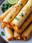 Oven Baked Chicken Taquitos Recipe