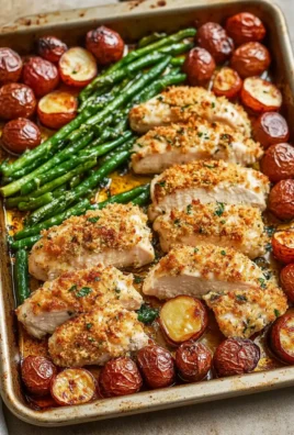 Parmesan Crusted Chicken Sheet Pan Dinner A One-Pan Wonder