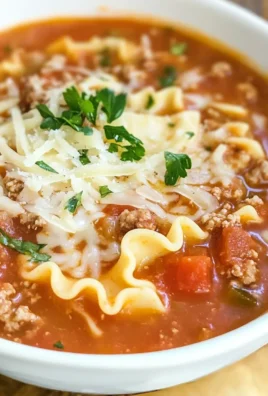 Slow Cooker Lasagna Soup