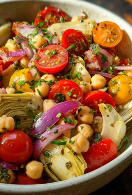 Tuscan Artichoke Tomato Salad