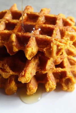 Two Ingredient Sweet Potato Waffles