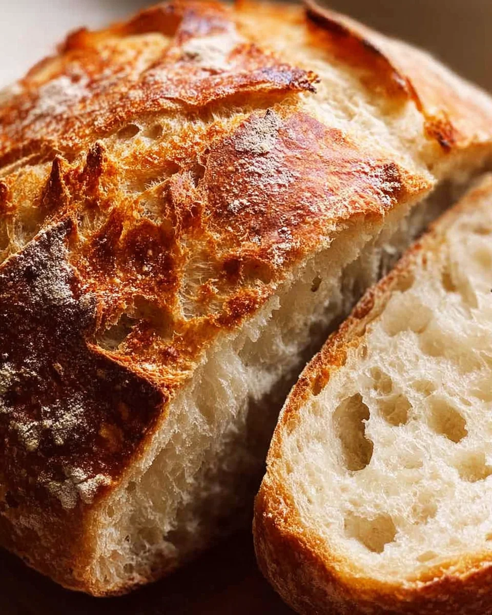 World's Easiest Yeast Bread recipe - Artisan, NO KNEAD