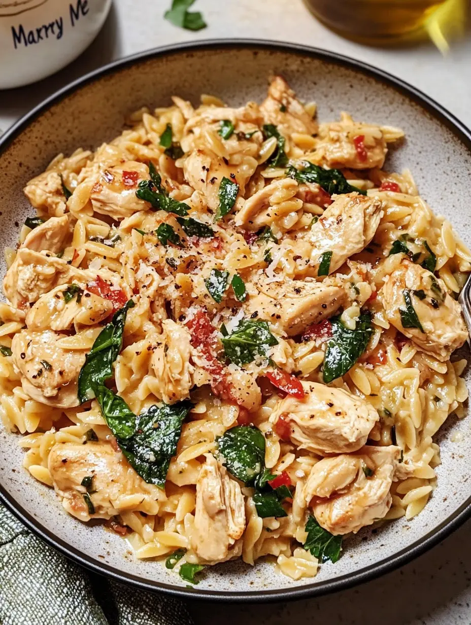 One-Pan “Marry Me” Chicken Orzo