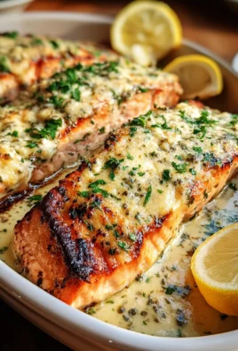 Baked Boursin Salmon