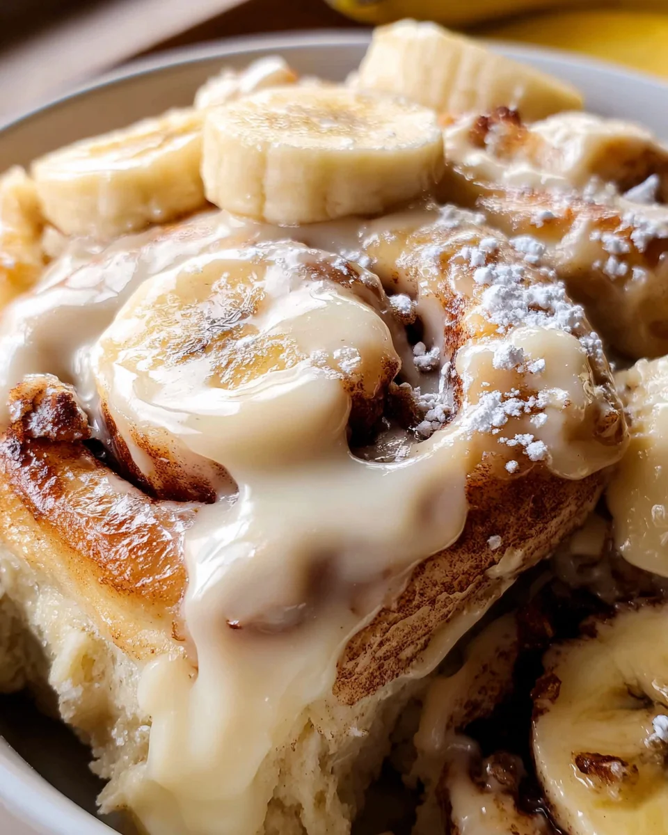 Banana Cinnamon Rolls