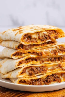 Cheese Beef Quesadilla