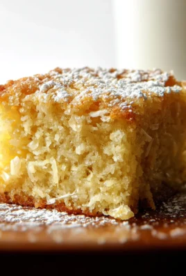 Coconut Milk Snack Cake