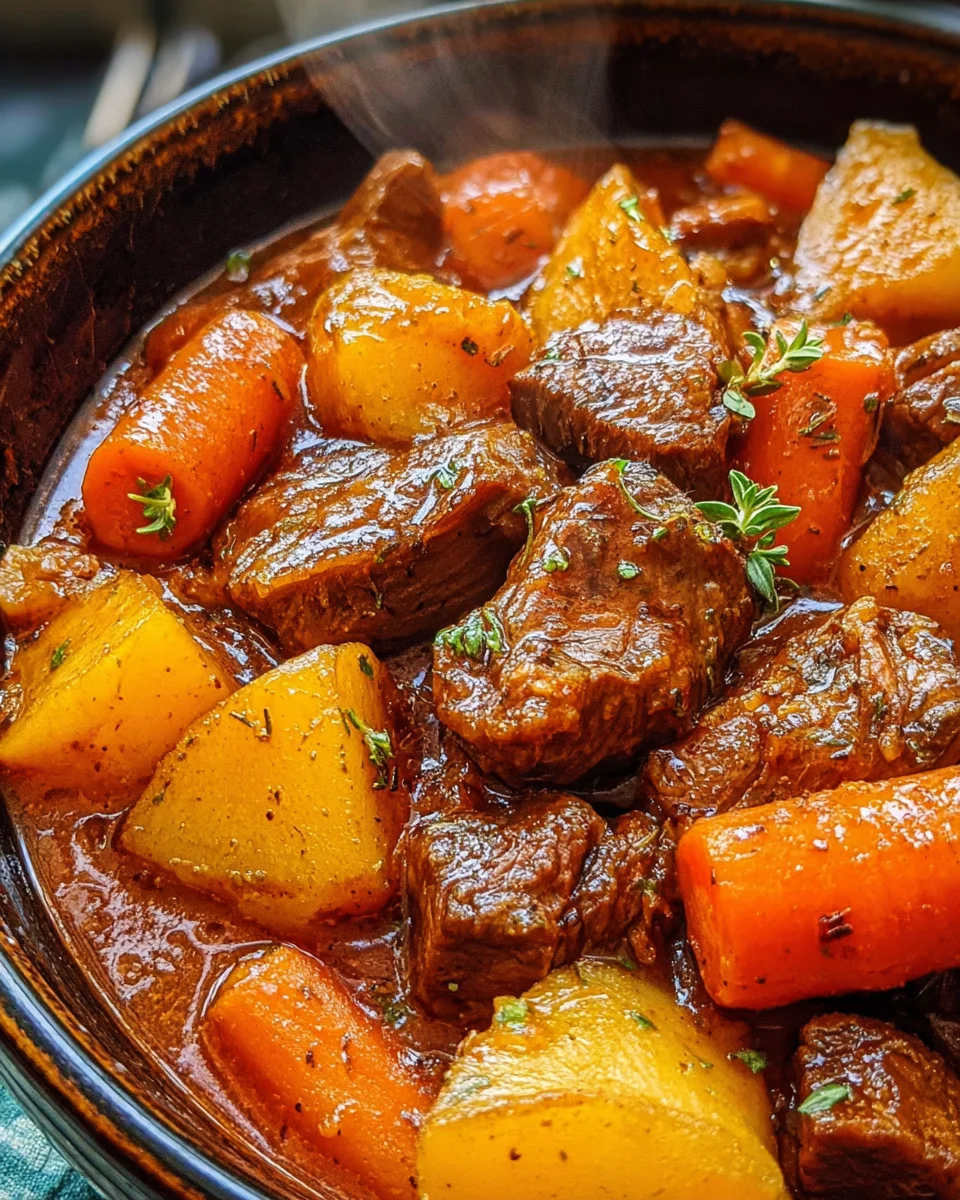 Easy Homemade Beef Stew
