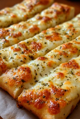 Homemade Cheesy Breadsticks