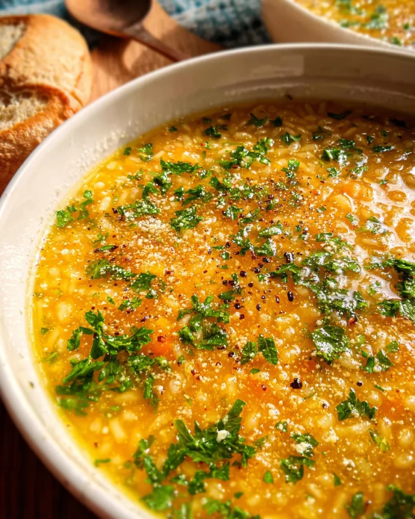 Italian Pastina Soup