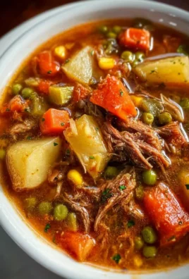 My Mom's Old-Fashioned Vegetable Beef Soup