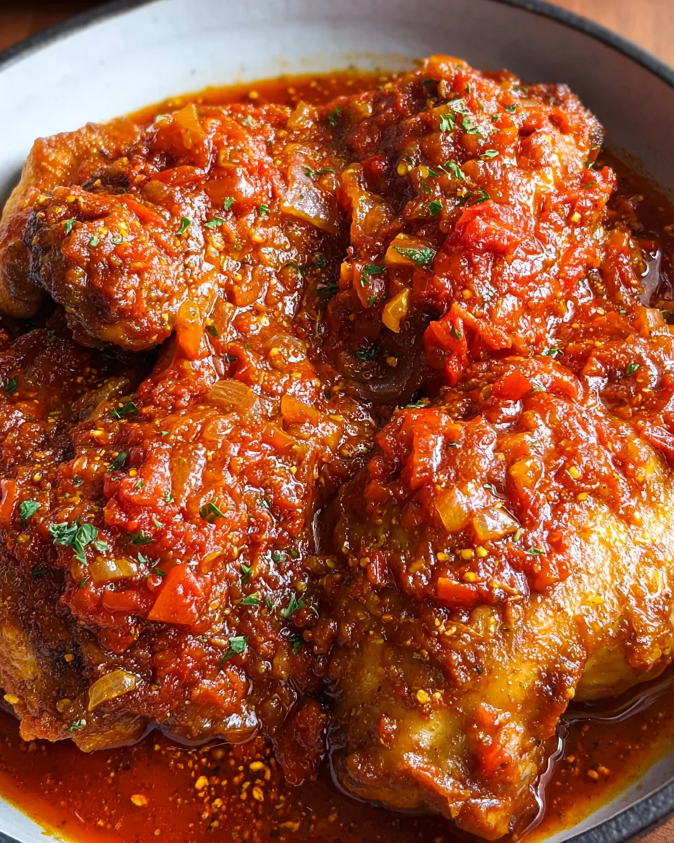 Nigerian Chicken Stew