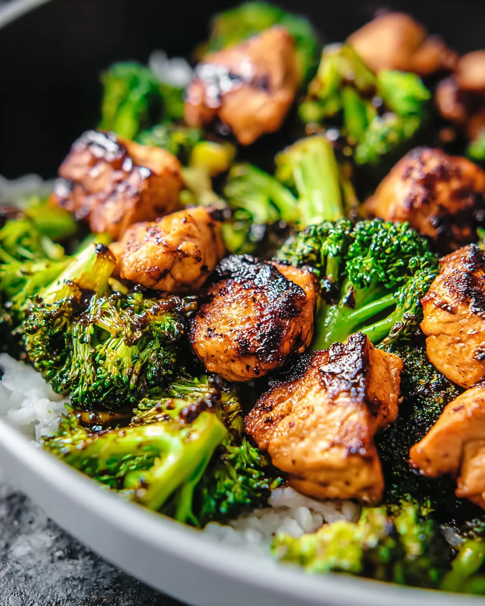 Air Fryer Chicken and Broccoli