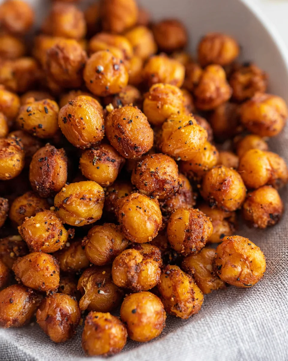 Air Fryer Crispy Chickpeas