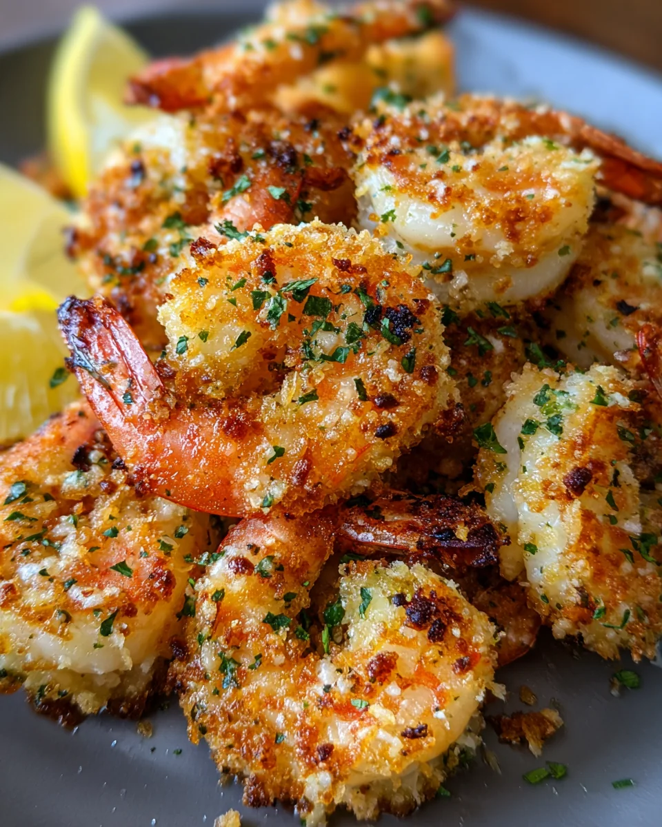 Air Fryer Garlic Parmesan Shrimp