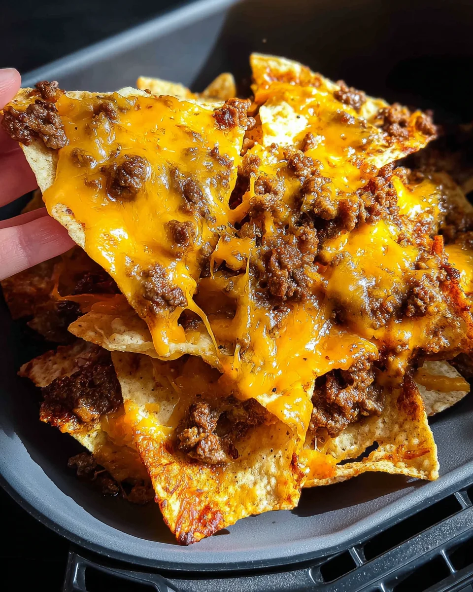 Air Fryer Nachos