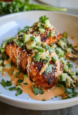 Air Fryer Spicy Hasselback Salmon