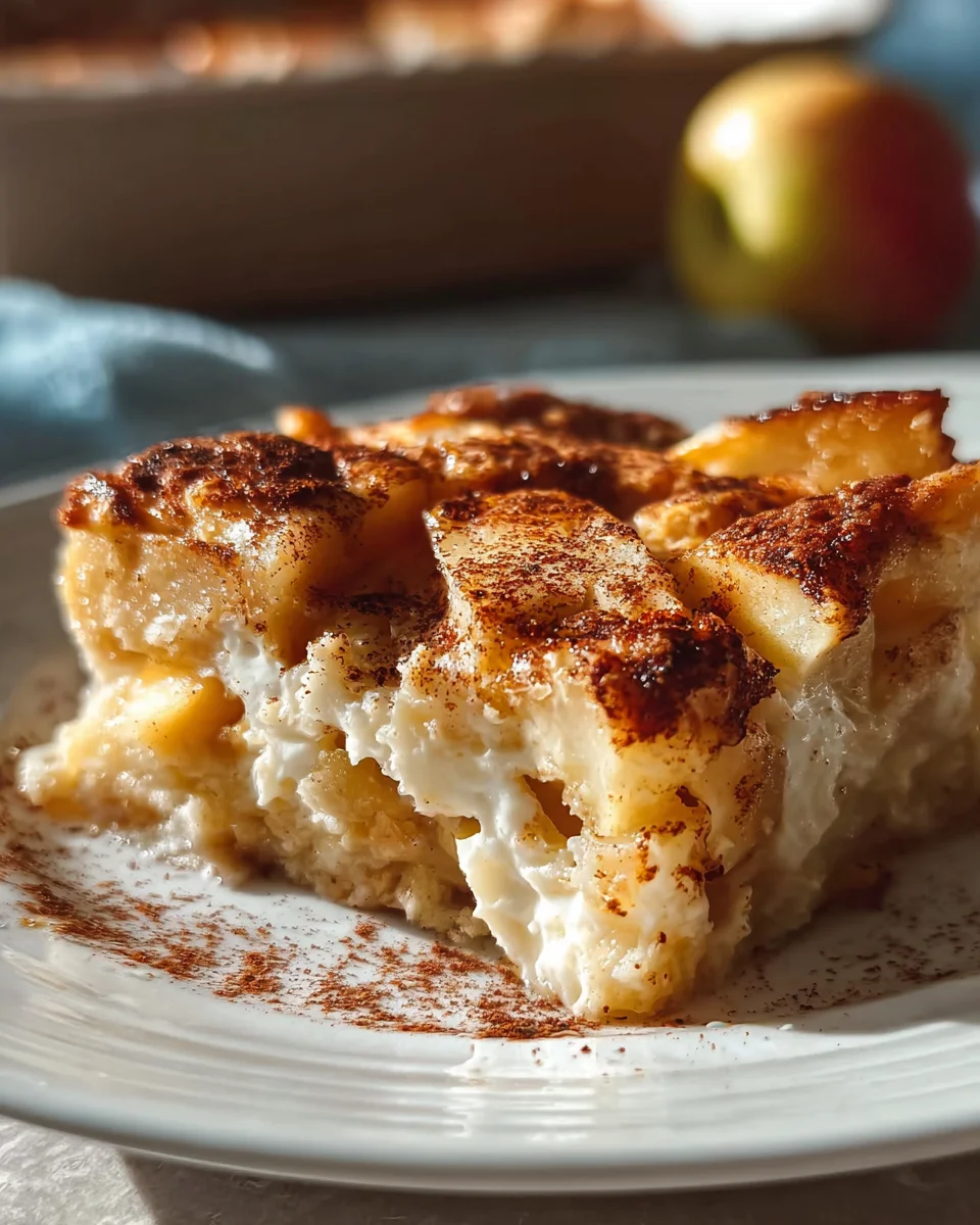 Apple Cinnamon Cottage Cheese Bake