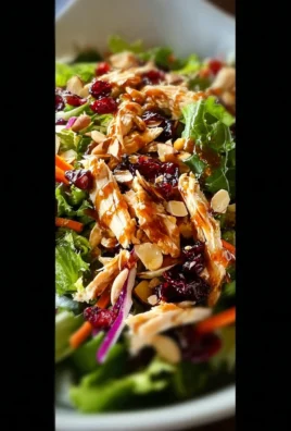 Asian Chicken Cranberry Salad
