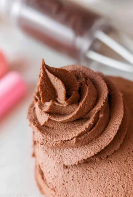 Bakery Style Chocolate Buttercream Frosting