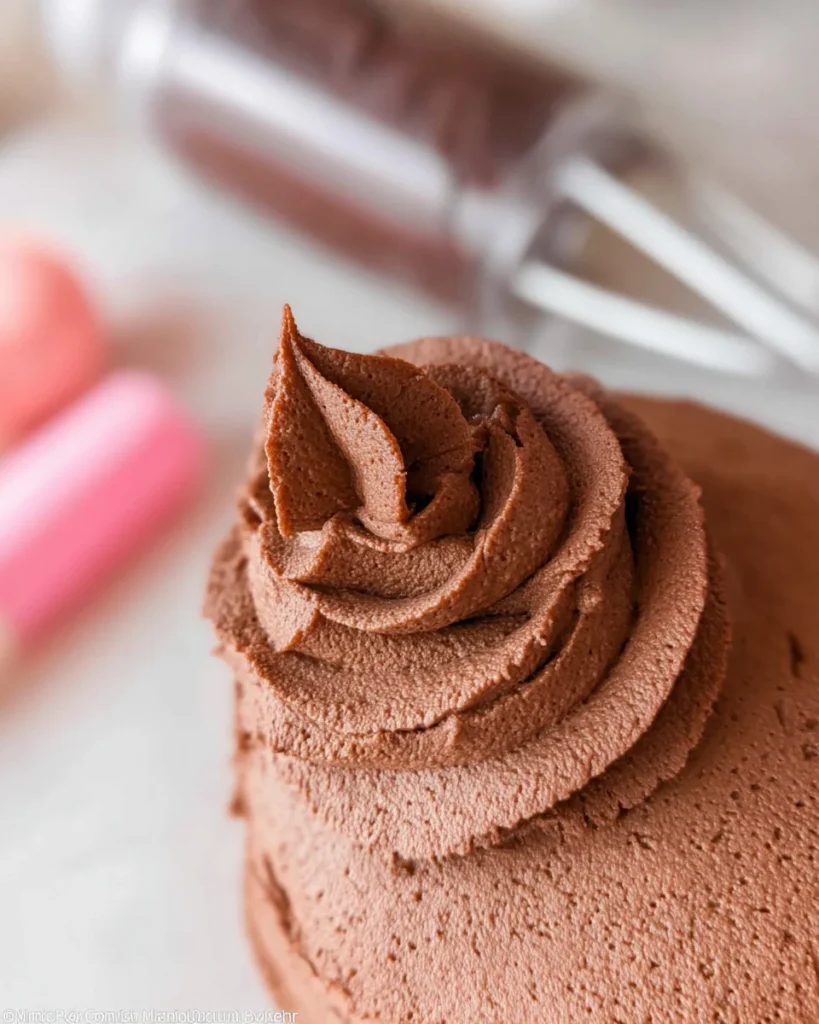 Bakery Style Chocolate Buttercream Frosting