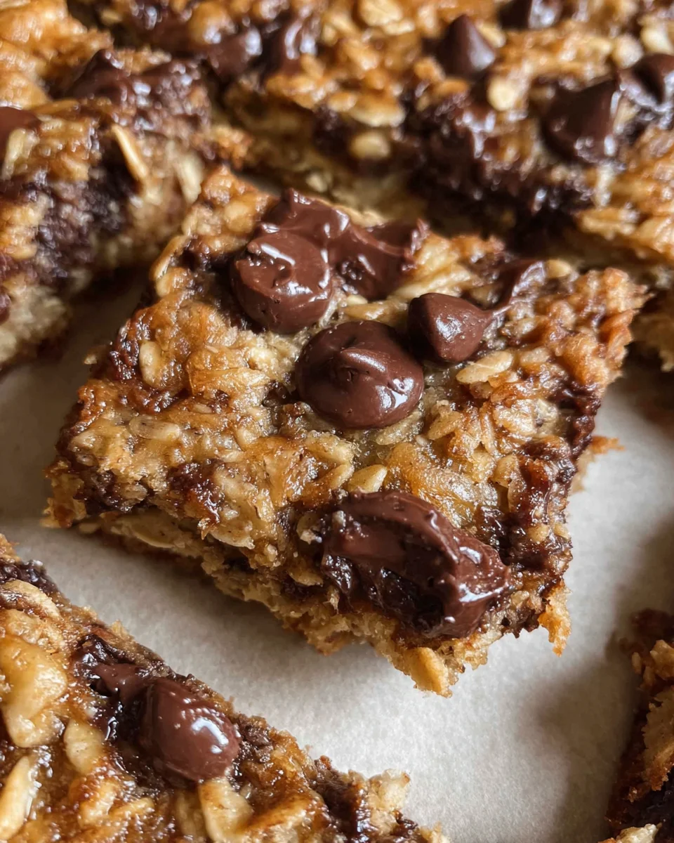 Banana Oatmeal Bars