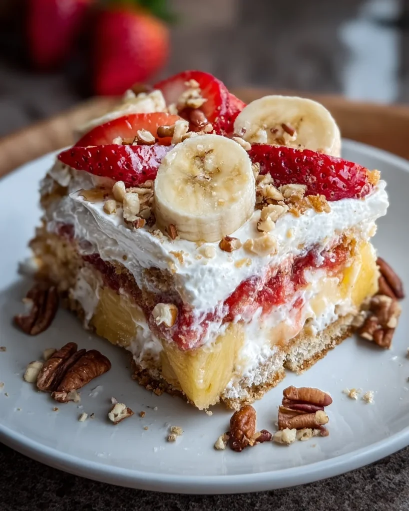 Banana Split Dump Cake Recipe