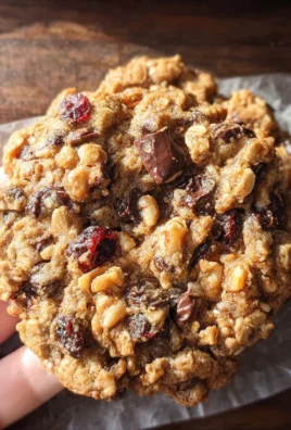 Big and Chewy Oatmeal Cookies