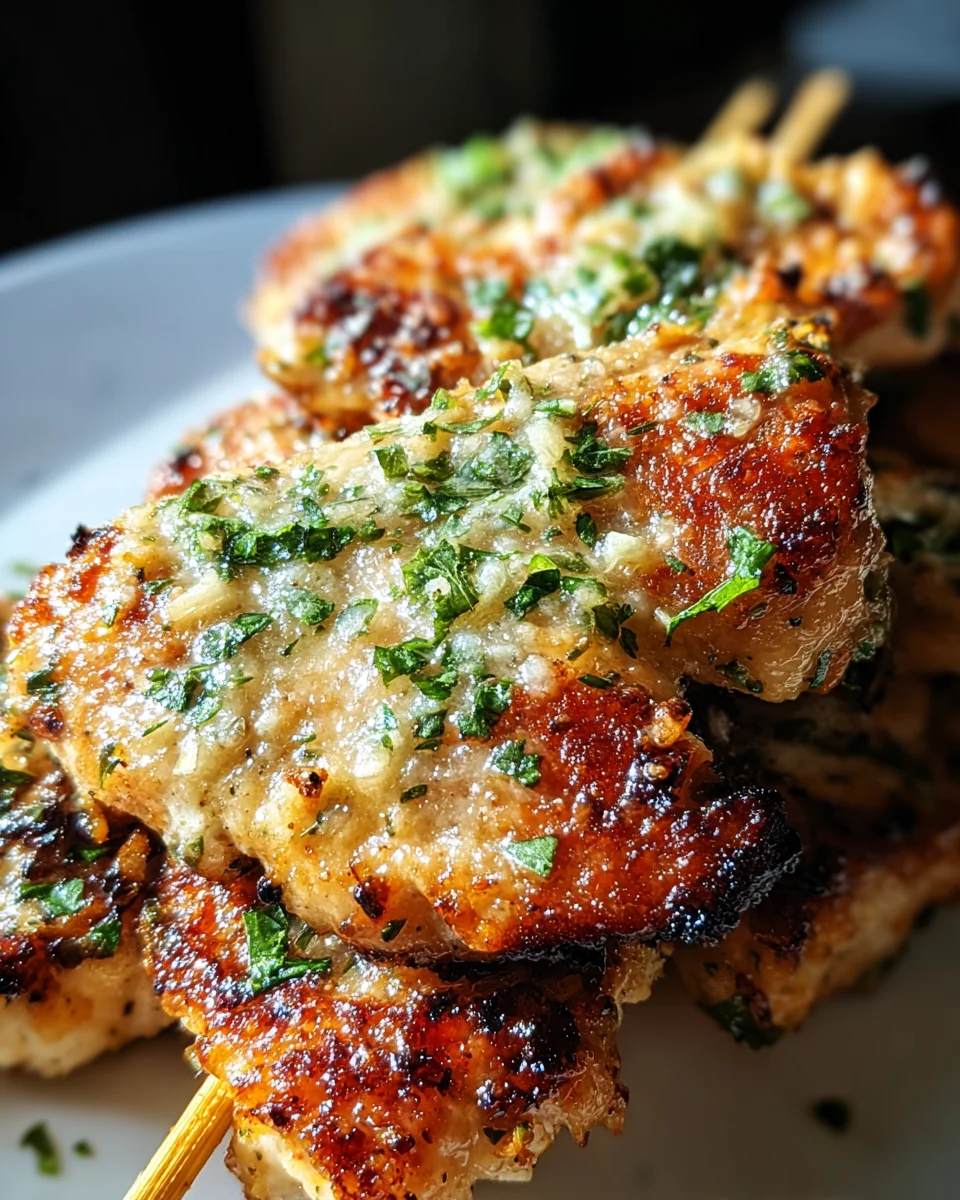 Blackstone Garlic Parmesan Chicken