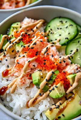 California Roll Sushi Bowls
