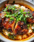 Caramelised Soy Chicken in Garlic Ginger Broth with Rice: An Incredible Comfort Meal