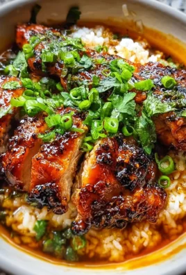 Caramelised Soy Chicken in Garlic Ginger Broth with Rice: An Incredible Comfort Meal
