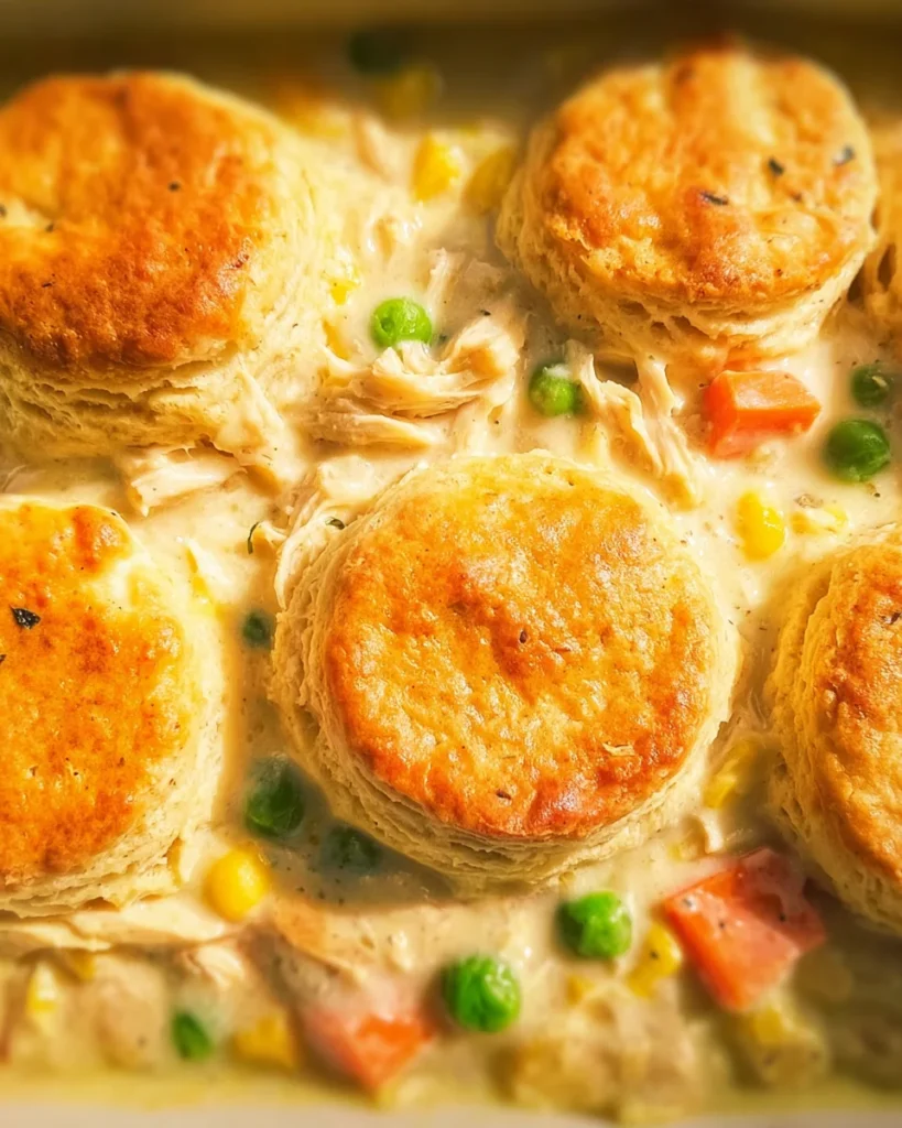 Chicken Pot Pie Casserole