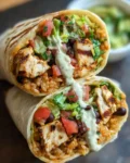 Chipotle Ranch Grilled Chicken Burrito