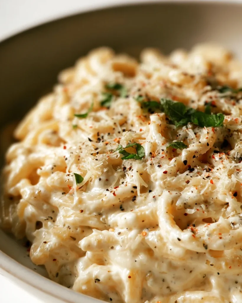 Cottage Cheese Alfredo