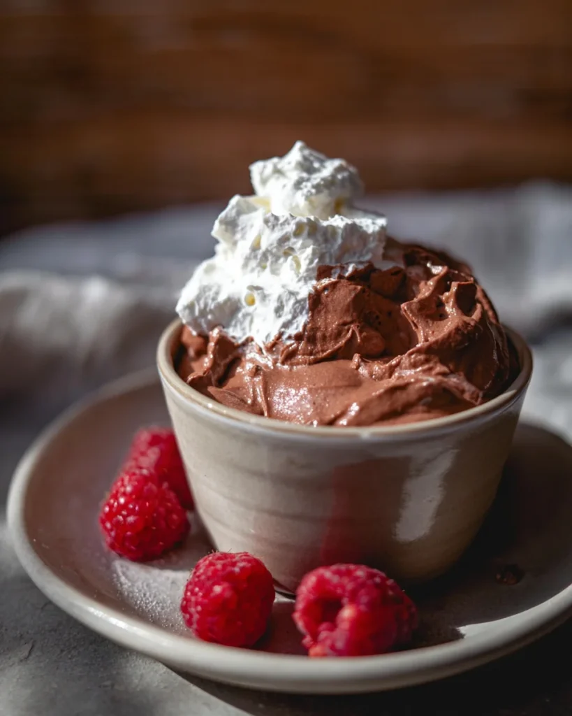 Cottage Cheese Chocolate Mousse
