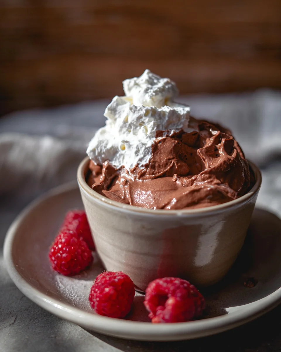 Cottage Cheese Chocolate Mousse
