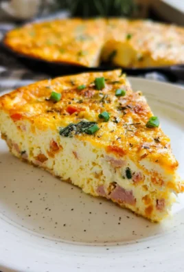 Cottage Cheese Crustless Quiche