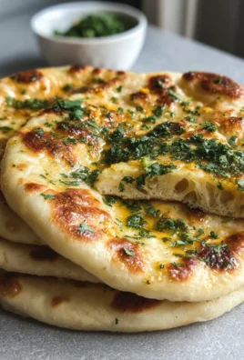 Cottage Cheese Garlic Naan (High Protein, No Yeast!)