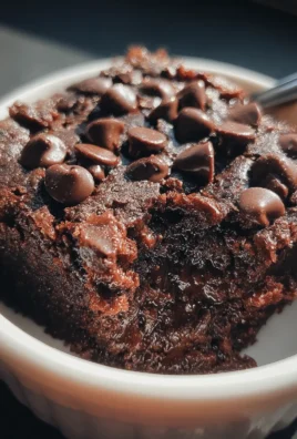 Cottage Cheese Microwave Brownie