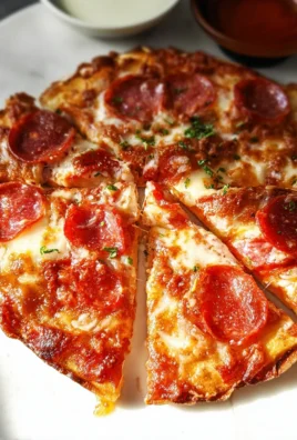 Cottage Cheese Pizza Flatbread (Viral Protein Recipe)