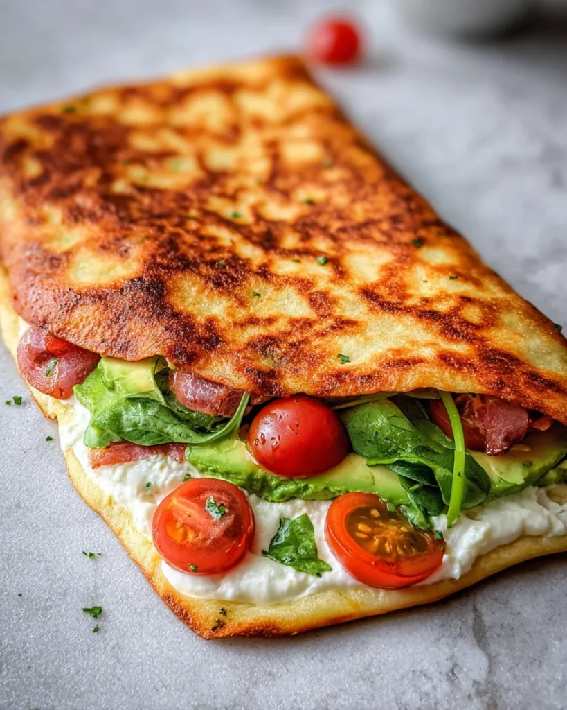 Cottage Cheese Wrap Recipe