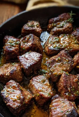 Cowboy Butter Steak Bites
