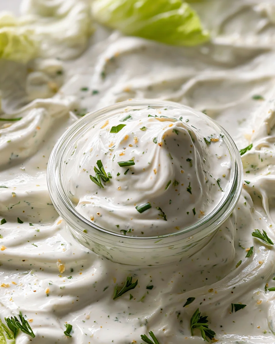 Creamy Cottage Cheese Caesar Dressing