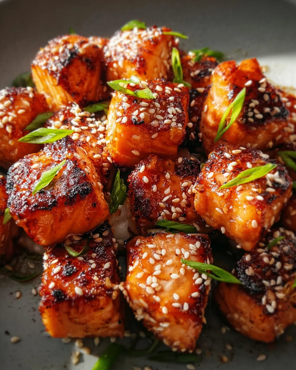 Crispy Honey Garlic Salmon Bites: A Flavor-Packed Delight for Any Occasion