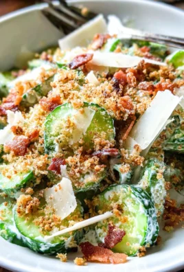 Cucumber Caesar Salad