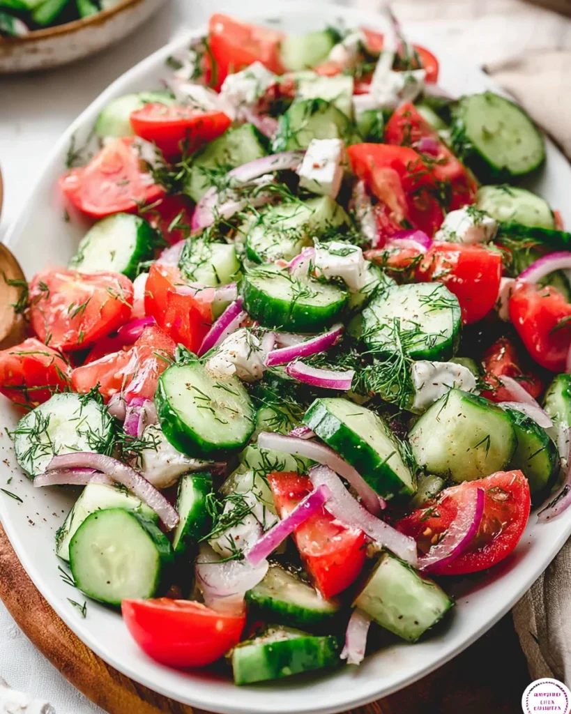 Cucumber Tomato Salad