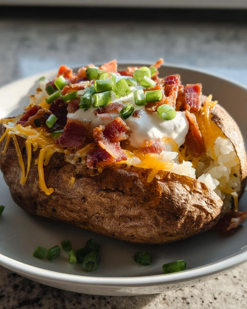 Easy Air Fryer Baked Potato
