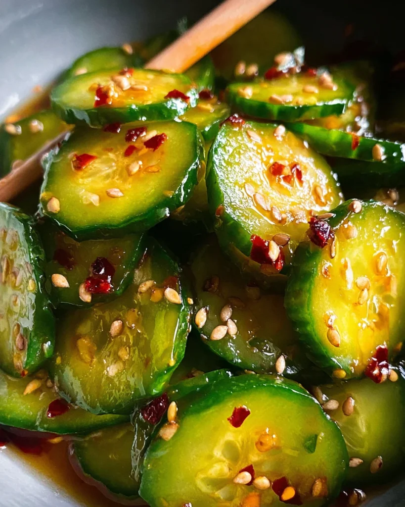 Easy Asian Cucumber Salad