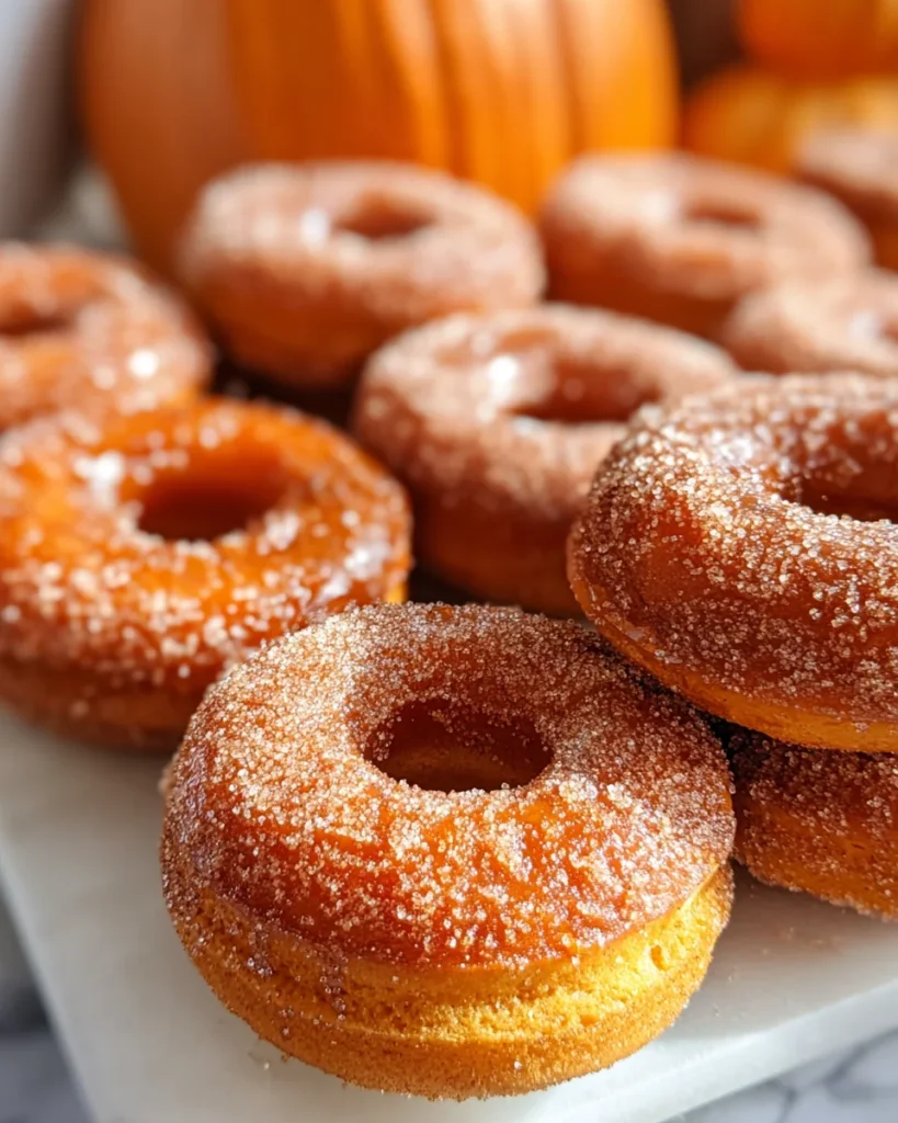 Easy Baked Pumpkin Donuts